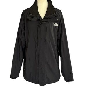 The North Face HyVent Black Jacket Fleece Outdoor Gorpcore Winter Men’s 2XL